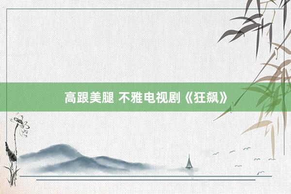 高跟美腿 不雅电视剧《狂飙》